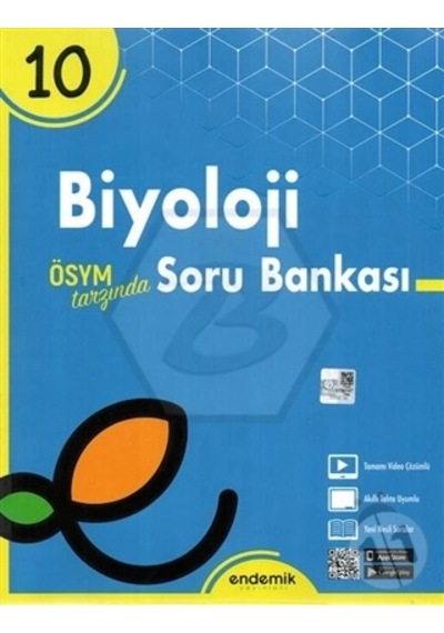 Endemik Yayınları 10. Sınıf Biyoloji Soru  Bankası