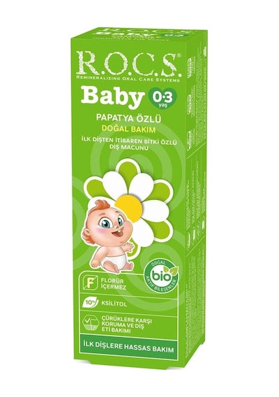 Mey İthalat .baby Diş Macunu 0-3 Yaş 35 Ml Papatya Renkli