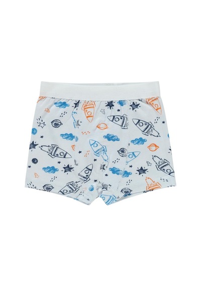 Civil Boys Space 2-10 Yaş 2'li Boxer Set - Standart