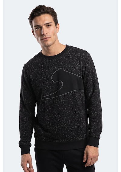 Slazenger Gallo Erkek Siyah Sweatshırt