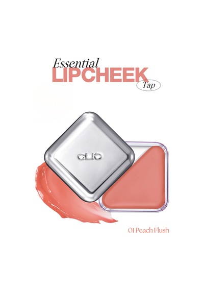 Clio Essential Lipcheek Tap 01 Peach Flush