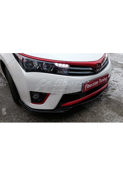 Toyota Corolla Uyumlu Tampon Ekleri-fibersan Tuning