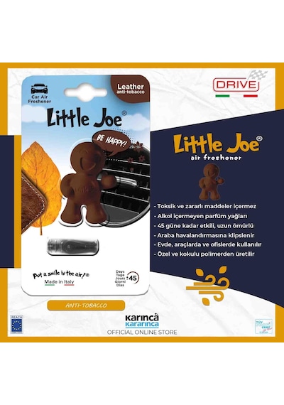 Little Joe Thums Up Leather Kalorifere Geçme Oto Kokusu Deri
