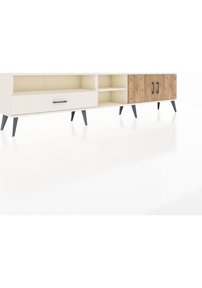 Arges Tv Ünitesi 3 Raflı Tek Çekmeceli 2 Kapaklı 220x30x51 Aytaşı-çam/aytaşı Atlas Çam/aytası - Aytası Arges Tv Ünitesi 3 Raflı Tek Çekmeceli 2 Kapaklı 220x30x51 Aytaşı-çam/aytaşı Atlas Çam/aytası - Aytası