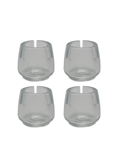 Sessiz Tip Sandalye Pabucu Masa Sandalye Zemin Koruyucu 25 Mm - 32 Mm 4 Adet Bej Diğer