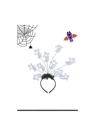 Halloween Hayaletli Taç Ast6738