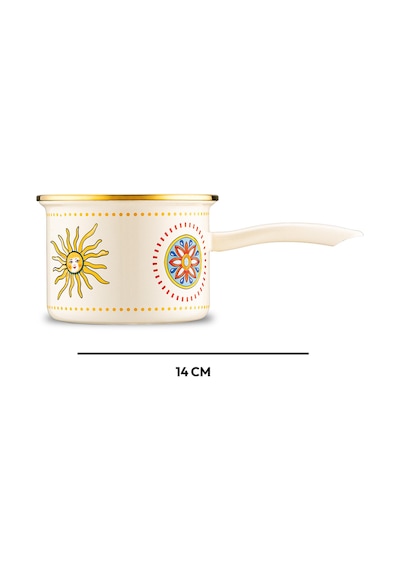 Solemar Emaye Midi Set 14 Cm Multicolor