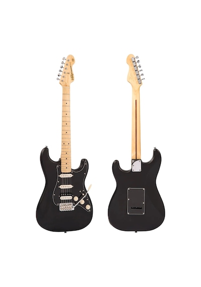 Vintage V6h Reissued Elektro Gitar - Boulevard Black