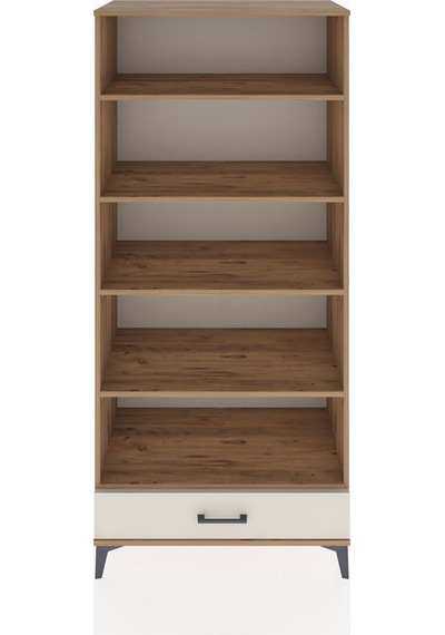 Hyperion Dolap 5 Raflı Tek Çekmeceli 88x44x195 Çam-aytaşı Atlas Çam