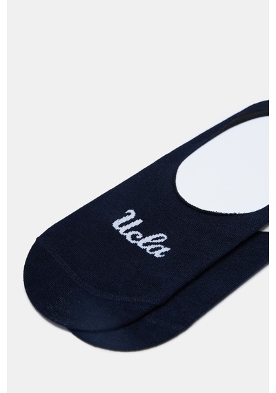 Ucla Carlsbad 2'li Lacivert Babet Jakarlı Standard Fit Unisex Çorap Lacivert