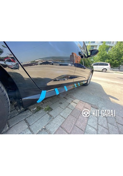 Kit Garaj Renault Megane 4 Yan Marşbiyel Hb Çift Plastik Boyasız