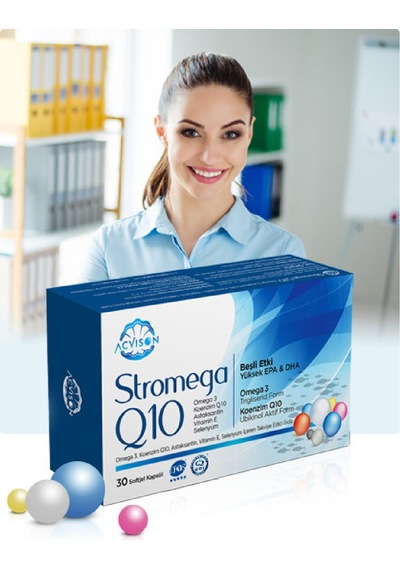Acvison Stromega Yüksek Miktarda Omega3 İçeren 5'li Etki