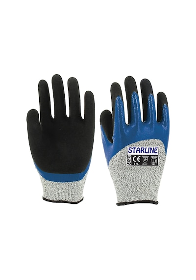 E-135620 Kesilmeye Dirençli Nitril Eldiven No:9 12li