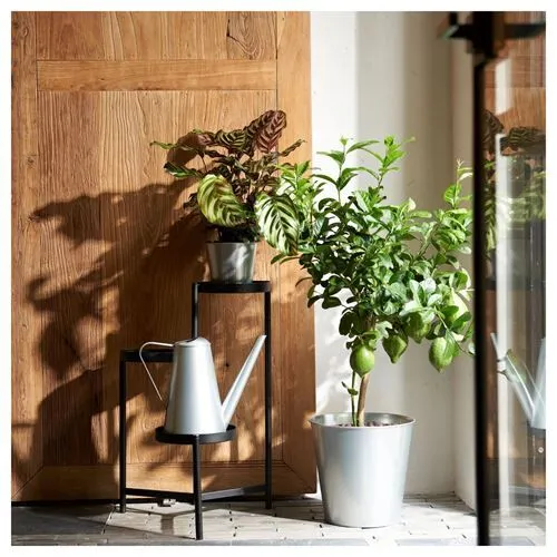Ikea Åkerbär Çelik Saksı, Galvanizli, 12 Cm -