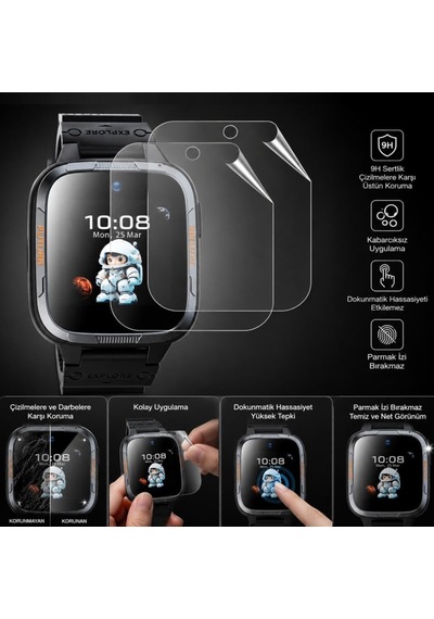 Honor Choice Kids Watch Plus İle Uyumlu Ekran Koruyucu Tpu 5504ahpq , Tam Kaplayan Akıllı Saat Koruması 2 Adet, Çizilmeye Dayanıklı Şeffaf Koruma Çok Renkli Honor Choice Kids Watch Plus İle Uyumlu Ekran Koruyucu Tpu 5504ahpq , Tam Kaplayan Akıllı Saat Koruması 2 Adet, Çizilmeye Dayanıklı Şeffaf Koruma Çok Renkli