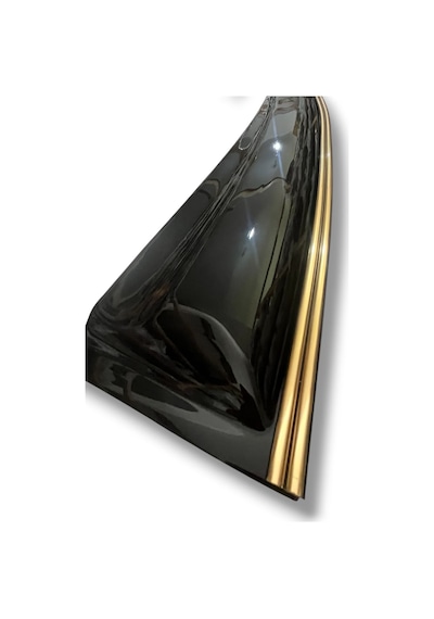 Peugeot Partner Cam Rüzgarlığı Çift Sıra Gold Kromlu 2009-2018 Arası 2li