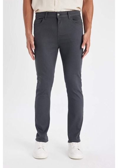 Defacto Pantolon Slim Fit Dar Kesim Cepli Dar Paça C9436AX24AUAR184 Antrasit Defacto Pantolon Slim Fit Dar Kesim Cepli Dar Paça C9436AX24AUAR184 Antrasit