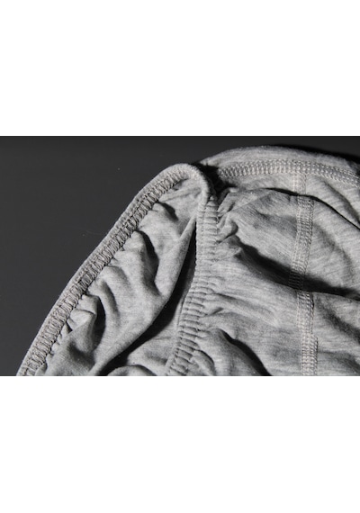 Kp Erkek Düz Pamuklu Gri Boxer Slip Boxer Gri