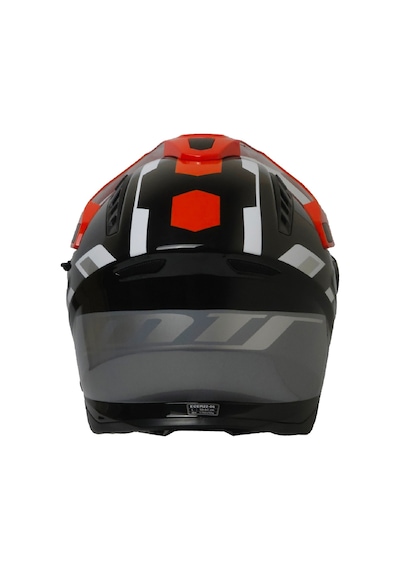 Motosiklet Cross Kask Güneş Vizörlü Enduro Full Face Touring Motorcu Kaskı Senik Çok Renkli
