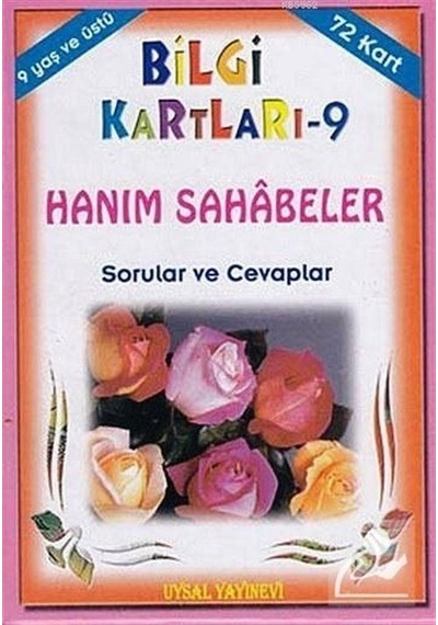 Bilgi Kartları 9  - Hanım Sahabeler Sorular ve Cevaplar - Uysal Yayınevi