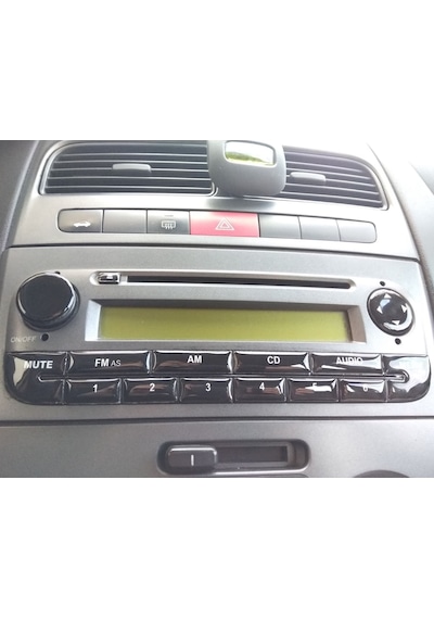 Fiat Fiorino Teyp Tuş Takımı Pianoblack Parlak Siyah Maun Tuş