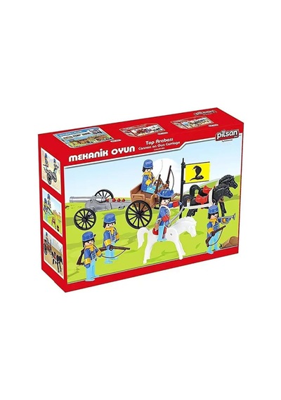 04 004 Mini Mekanik Seri 4 Top Arabası -pilsan Oyuncak Standart