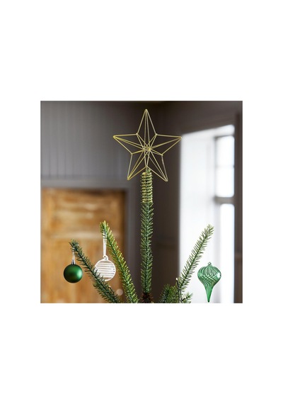 Ikea Vinterfint Altın Noel Ağacı Süsü 25 Cm