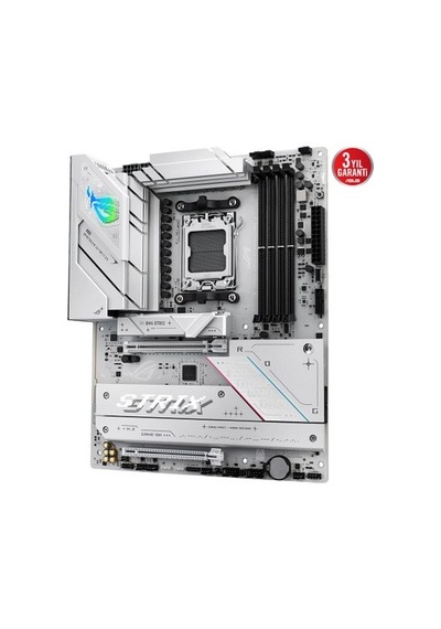 Asus Rog Strıx B850-a Gamıng Wıfı Amd B850 Am5 Ddr5 8000 Dp Hdmı 4x M2 Usb3.2 Gen 2x2 Wifi 7 + Bt