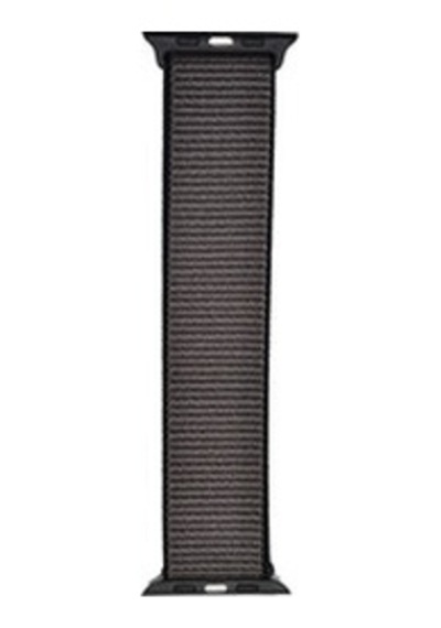 Apple Watch 38mm Uyumlu Krd-03 Hasır Kordon - 44-anchor Gray