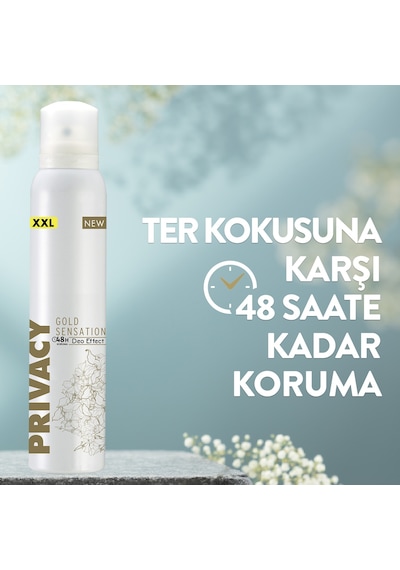 Privacy Gold Kadın Sprey Deodorant 6 x 200 ML