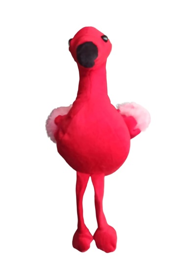 5 Adet Hawaii Flamingo Peluş Oyuncak 25 Cm Yumuşak Uyku Arkadaşı Parti Süsü Kampanya Paketi Set Kırmızı