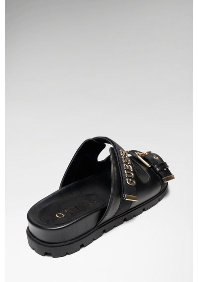 Guess Faxona Kadın Terlik Fltfaxfab03 Siyah
