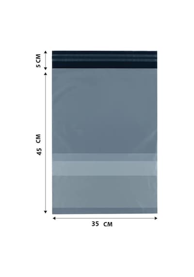 Cepsiz Ekonomik Kargo Poşeti 25 Adet 35cmx45cm+5