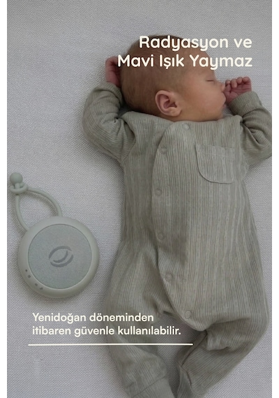 Beyaz Gürültü Cihazı | 33 Sesli, Pışpışlı ve Ninnili | Radyasyon İçermeyen Bebek Uyku Arkadaşı