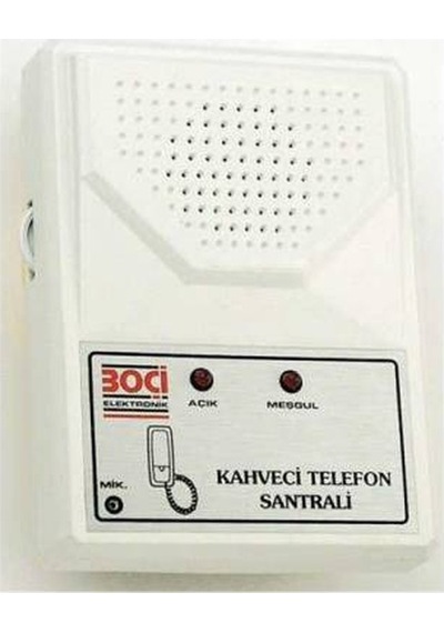 Boçi Bt 202 Kahveci Santrali N11.904