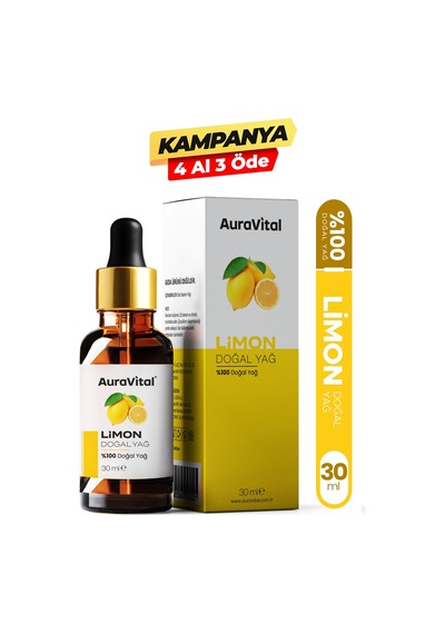 Limon Yağı 30 Ml %100 Saf Ve Doğal 30 ML