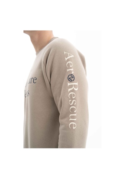 AR-MA Arma Erkek Yazı Baskılı Regular Fit Bisiklet Yaka Sweatshirt 001