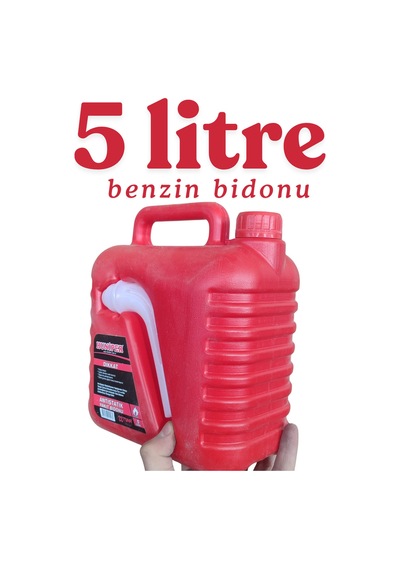 Klc 5l Statik Olmayan Boşaltma Borulu Kulplu Mazot Benzin Taşıma Akaryakıt Depolama Bidonu 5 Litre Klc 5l Statik Olmayan Boşaltma Borulu Kulplu Mazot Benzin Taşıma Akaryakıt Depolama Bidonu 5 Litre