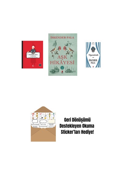 Ansikolopedik Divân Şiiri Sözlüğü Ciltli + Aşk Hikâyesi + Nizamülmülk Ciltli + Okuma Sticker'ları