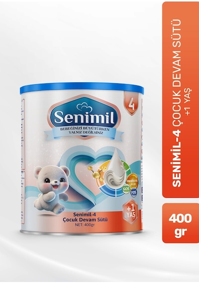 Senimil 4 Çocuk Devam Sütü 400 G 1 Adet