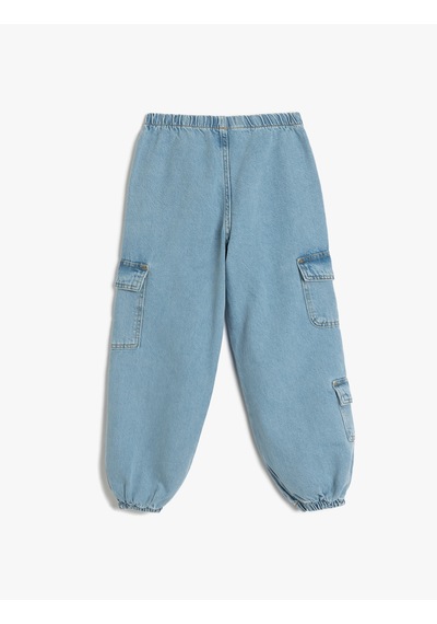Koton Jogger Kot Pantolon Kargo Cep Detaylı Pamuklu Lıght Indıgo 5skg40023ad Açık Mavi Koton Jogger Kot Pantolon Kargo Cep Detaylı Pamuklu Lıght Indıgo 5skg40023ad Açık Mavi