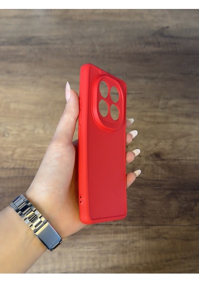 Redmi Note 14 Pro 5g Uyumlu Kamera Korumalı Darbeye Dayanıklı Renk Atmayan Keep Silikon Kılıf Kırmızı
