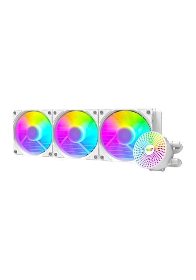 Darkflash Radiant DC-360 360 MM ARGB Sıvı Soğutucu Beyaz
