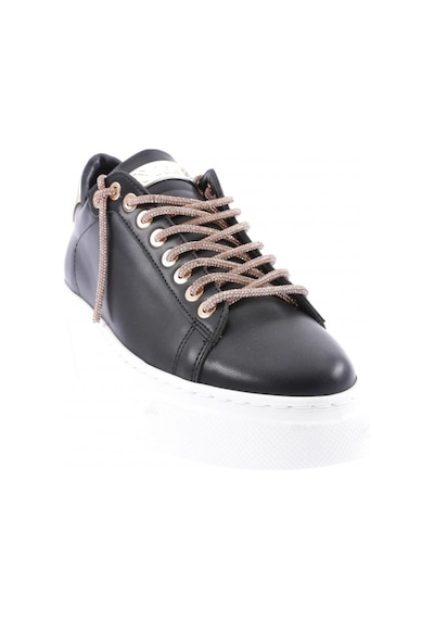Dgn Es854-23y Kadin Kalin Taban Silver Taş Bağcikli Sneakers Ayakkabi ES854-2007-R1534 Siyah