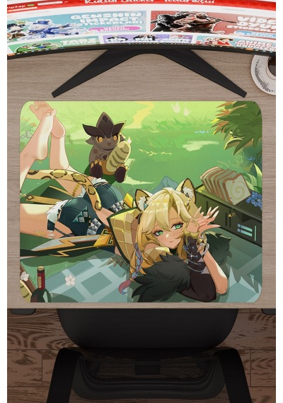 Xilonen Genshin Impact Anime Gacha V4 - 48x40 Xl Gaming Mouse Pad Fare Altlığı