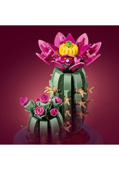 LEGO® Botanicals Çiçekli Kaktüs 11509 - 9 Yas ve Üzeri Çocuklar için 2 Kaktüs Içeren Yaratici Oyuncak Yapim Seti (482 Parça)