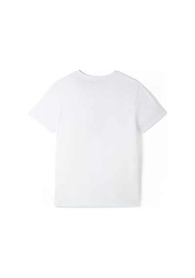 Galatasaray Şampiyonluk Kolaj T-shirt E251353 Beyaz