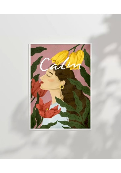 Çerçevesiz Poster Sakinlik Vaadı