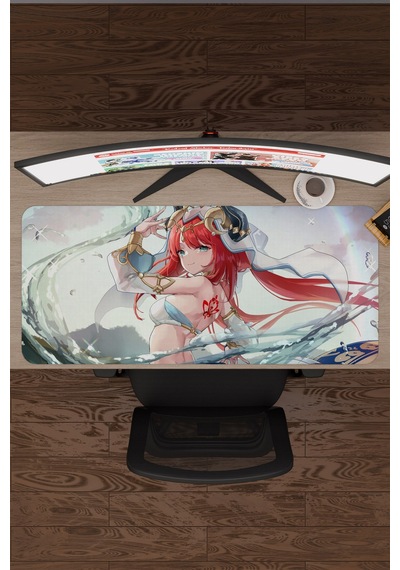 Nilou Genshin Impact Anime Gacha V2 - 90x40 Xxl Gaming Mouse Pad Fare Altlığı
