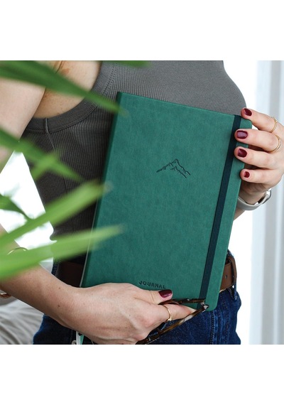 A5 Bullet Journal Noktalı Defter 140 Gr. 80 Yaprak Forest